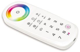 T4  8 Zone Touch RGBW Remote Control RF 2.4GHz, 30m range, USB charging port, IP20.
